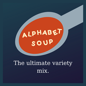 Lyt til Alphabet Soup i appen