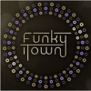 Lyt til Funky Town i appen