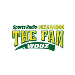 Lyt til WDUZ - The Fan 107.5 FM i appen